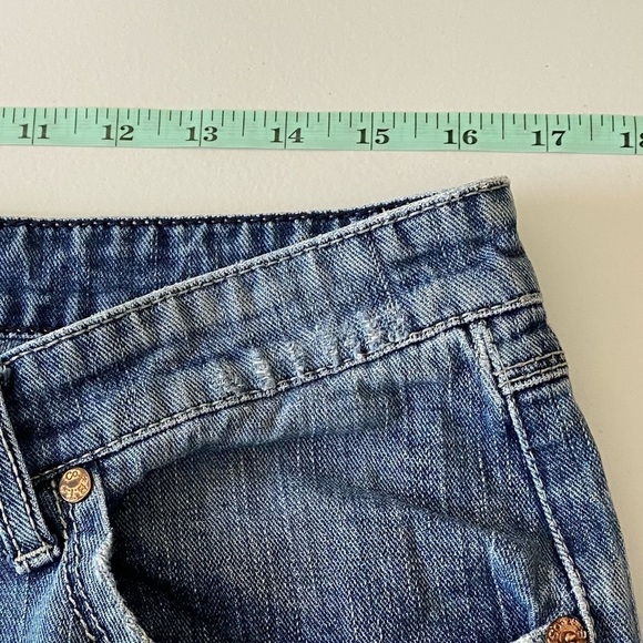 BOOTHEEL TRADING CO - SHERYL CROW - SIZE 12 - CROP JEANS - BOYFRIEND B21 - Picture 9 of 13